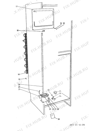 Взрыв-схема холодильника Upo UJKL398 - Схема узла C10 Cold, users manual